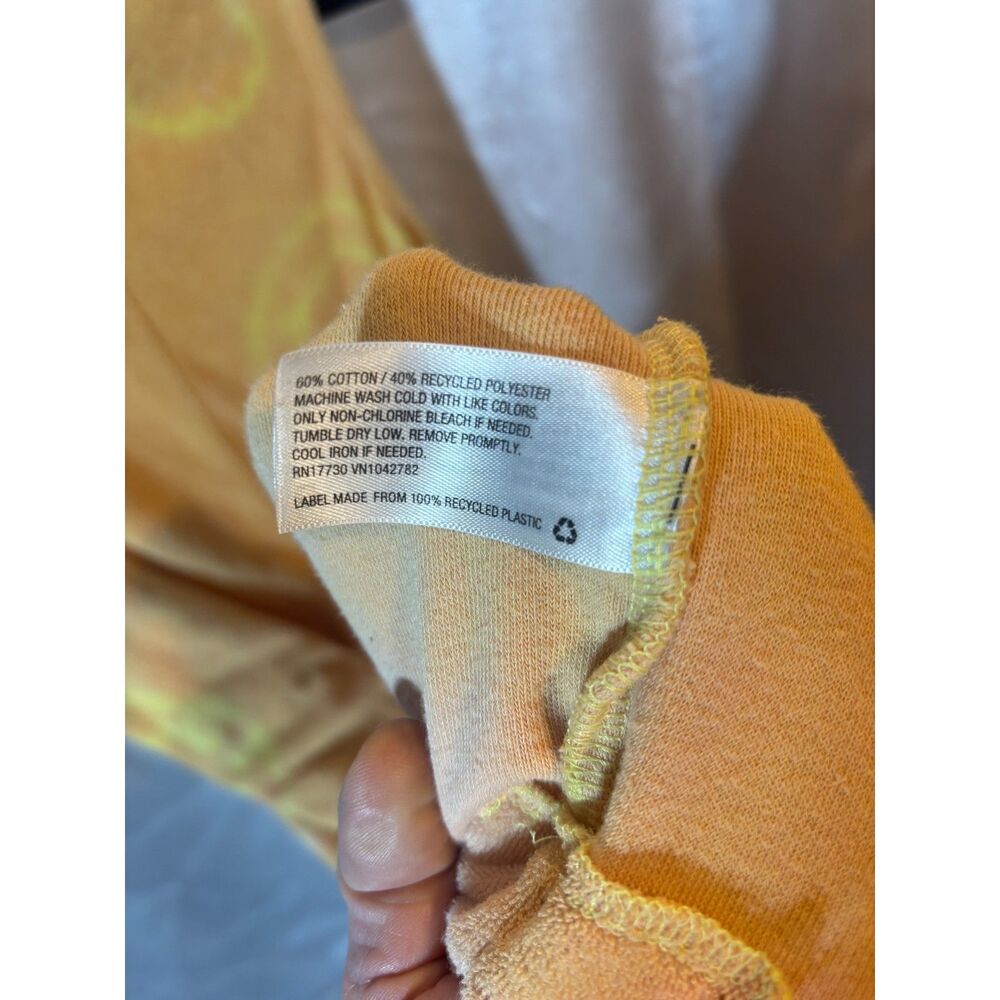 Upcycled mushroom terry cloth dress size M - Picture 4 of 4
